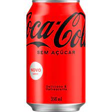 Coca zero lata